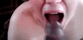 Amateur Creampie: A Sweaty, Close-Up Look at a Man's Mouth'