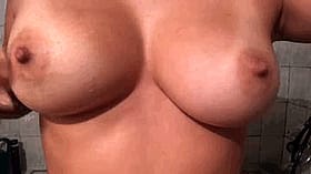 Blonde College Girlfriend's Big Tits'