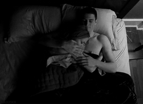 Sexy Girl in Bed: Titty Fucking Good Time picture 1 of 1