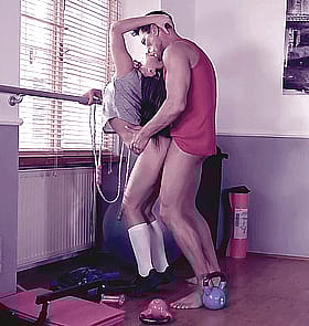 Hardcore XXX Boobs and Ass: A Porn-Filled Fitness Room'