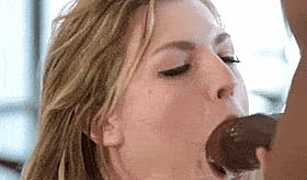 Blonde Babes Giving Amazing Blowjobs: Ella Nova's Interracial Adventures'