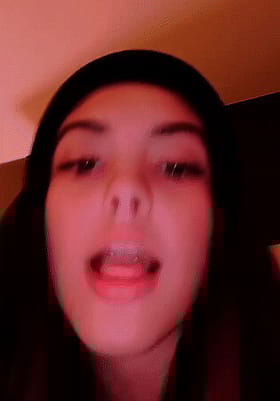 Teen Licking Lips: Tongue Out and Ready for Action'