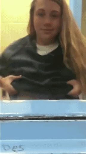 Big Tits Babe Exposes Her Boobs picture 1 of 1
