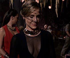 Hot Celebrity in Black Lace'