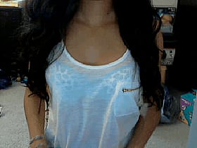 Brunette Babes with Big Tits: BoobGrab SelfShot Amateur Teen'