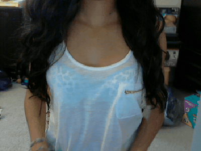 Brunette Babes with Big Tits: BoobGrab SelfShot Amateur Teen picture 1 of 1