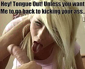 Blowjob Bitch: Get Your Cock Sucked Hard'