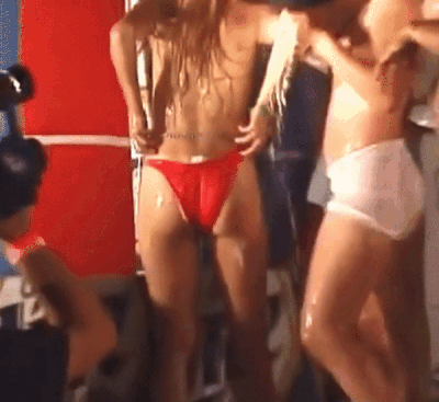 Bikini Show: Two Naked Women Giving Each Other a Shower picture 1 of 1