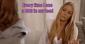 Blonde Sissy Gets BBC'd in My Feed'