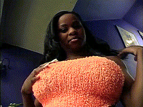 Big Tits Brunette Ebony Peek-a-boo'