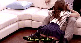 DaddysGirl Gives a Sizzling Blowjob'