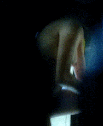 Sneak a Peek: A Keyhole View of a Naked Woman picture 1 of 1