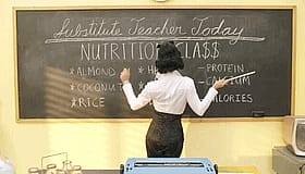 Sexy Substitute Teacher Nutrition Class: Erotic Lessons for the Elegant Ass'