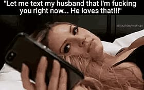 Babes, Brunette, Hardcore: The Text Message That'll Make Your Husband That I'm F*cking!'