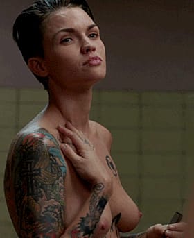 Ruby Rose's Topless Celebrity Photoshoot'