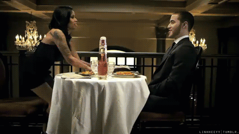 Sexy Chick and Hunky Guy: A Sizzling Dinner Date picture 1 of 1