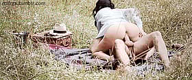 Brunette Hardcore Public Sex: Two People Fucking Outside'