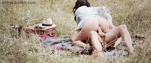 Brunette Hardcore Public Sex: Two People Fucking Outside picture 1 of 1