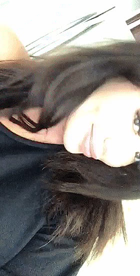 Big Tits Flashing: A Selfie of Huge Tits'