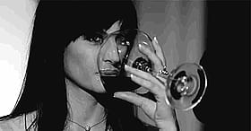 Sip on this fine wine, baby'