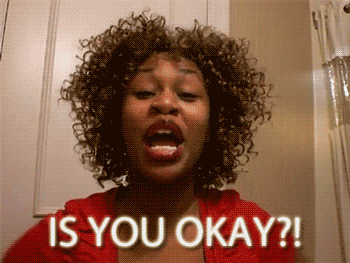 Is You Okay? Ebony Woman Making A Face picture 1 of 1