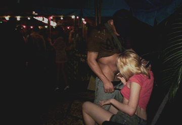 Blonde Babe Gets Fucked by Man in Brown Shirt picture 1 of 1