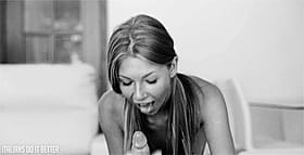 Hot Pornstar Giving a Handjob to a Big Dick'