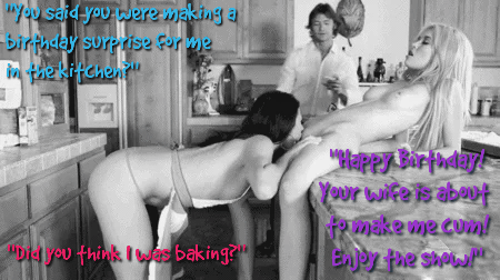 Happy Wife, Happy Life: Group Sex Fun with the Lesbian Next Door picture 1 of 1