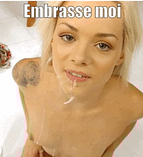 Girlfriend Gets Embarrassed with Creamy Cum'