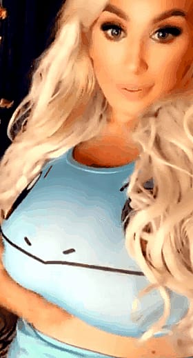 Blonde BBW Selfshot: Big Tits and More'