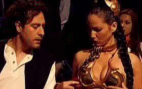 Olivia Munn as Slave Leia: A Sexy Celebrity Experience'