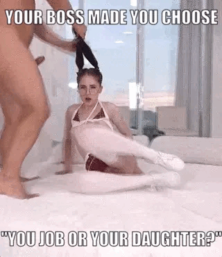 Your Boss Made You Choose: Alpha Bull or Your Daughter? picture 1 of 1