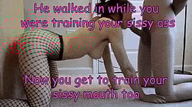 Sissy Training: How You Get to Train Your Sissy Mouth Too?'