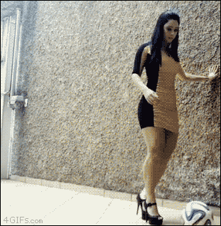 Hot Brunette Soccer Player in Non-Nude Outfit picture 1 of 1