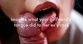 Imagine What Your Ex-Girlfriend Did to Her Cock After Your Breakup'