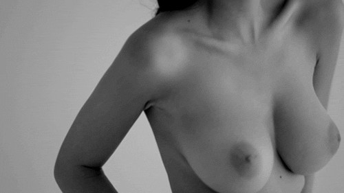 Athletic Brunette with Big Tits Stands Naked picture 1 of 1