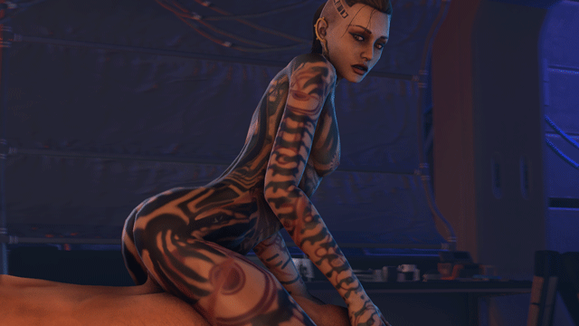 Mass Effect Riding: A Tattooed Babe's Wild Ride picture 1 of 1