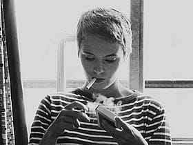 Sexy Smoking Chick Takes a Hit'