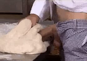 Amateur Dude Masturbating on Kitchen Counter'