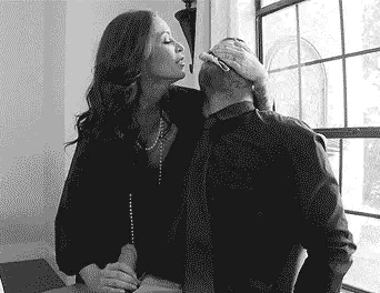 Slutwife Gives Handjob to Mature Man picture 1 of 1