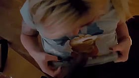 Blonde Babes with Big Tits: Amateur Titfuck Interracial Fun'