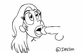 Deepthroat Blowjob: A Cartoonishly Erotic Experience'
