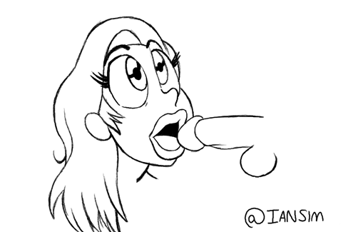 Deepthroat Blowjob: A Cartoonishly Erotic Experience picture 1 of 1