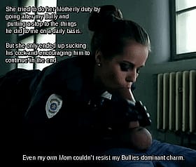Cop's Mother Gives Him a Blowjob - Even My Own Mom Couldn't Resist My Bullies'