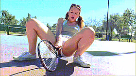 Masturbation with a Tennis Racket: A Fun and Erotic Experience'