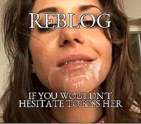 Hot Chick Gets Her Face Smeared with Cum'