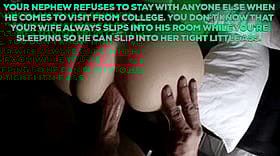 Cheating wife gets caught by her nephew-in-law'