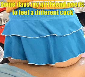 Some Days My Girlfriend Needs to Feel a Different Cock'