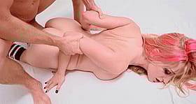 Stacie Jaxxx Gets Anal with Emo Pink Hair'