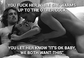 Amateur Group Sex Hotwife Fantasy: Let Her Know It's OkBabe Both Want This!'